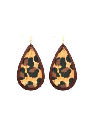 ANIMAL Print Earrings NWOT